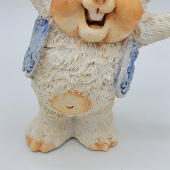 World of Krystonia Trumph Troll Panton Swarovsky Crystal Resin Figurine 1988 Vtg - Picture 8 of 12